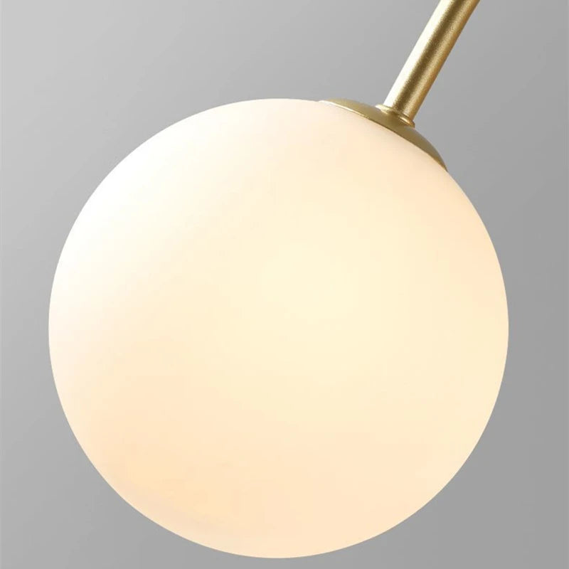 Magic Beans Glass Ball Chandelier for Kitchen, Dining & Living Rooms
