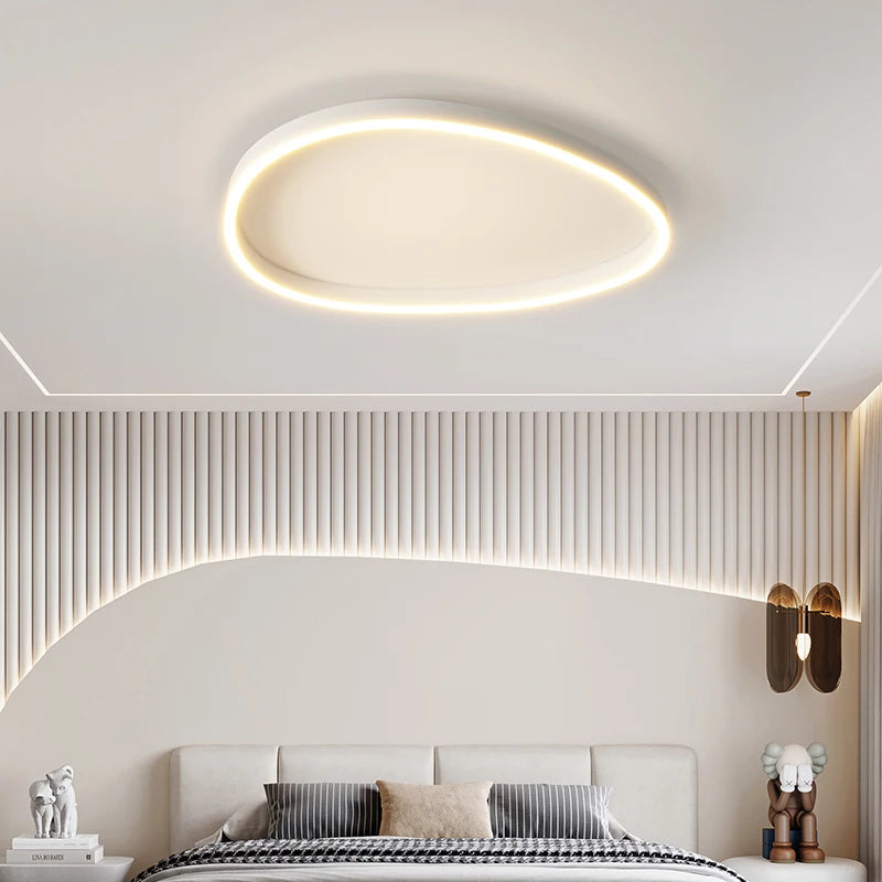 Stylish LED Ring Chandelier Pendant for Bedroom & Living Room