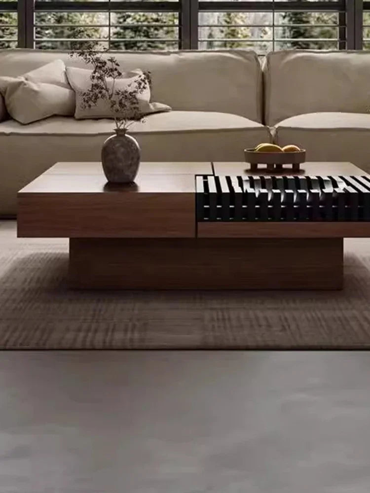 Luxury Quadrate Coffee Table for Living Rooms
