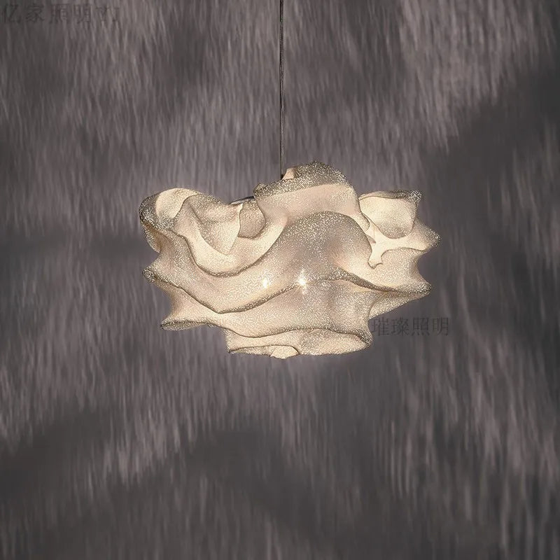 Stylish Silver Cloud Pendant Chandelier Perfect Lighting Solution for All Your Décor Needs