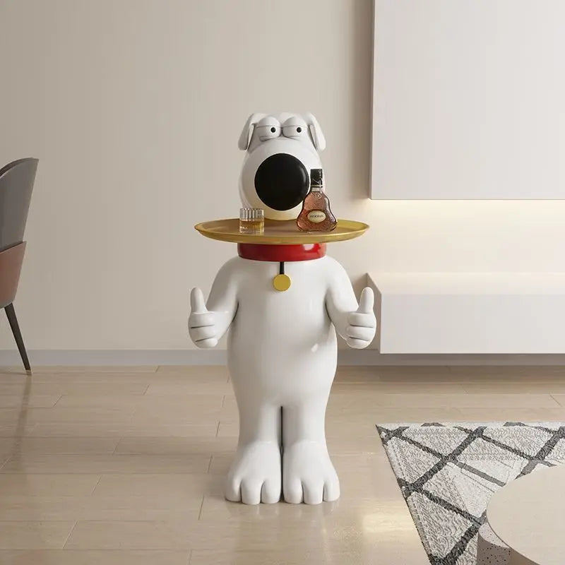 Creative Large Animal Figurines – Resin Home Décor Statues for Bedroom & Living Room