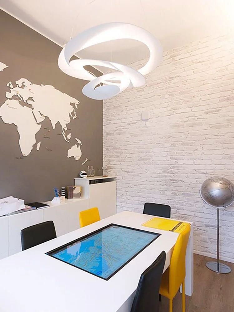 Stylish Aluminum Chandelier for Living Rooms