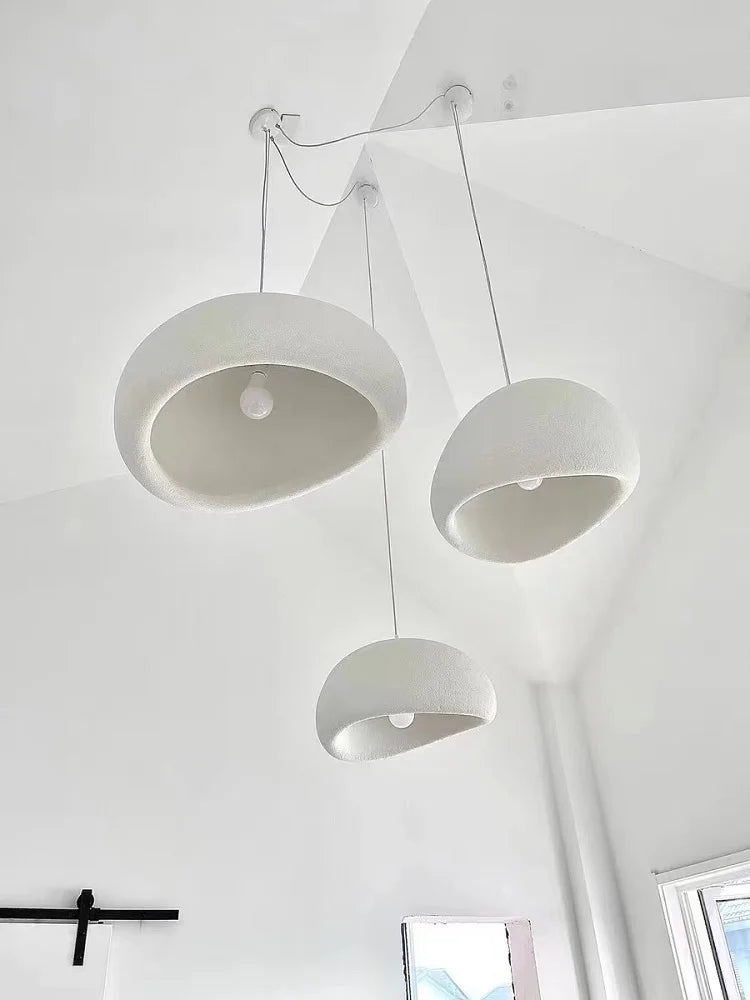 Wabi Sabi Designer Pendant Light Modern LED Chandelier for Elegant Home Interiors