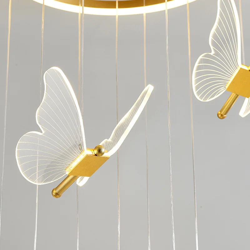 Butterfly Adjustable Pendant Lights Bring Grace & Style Home