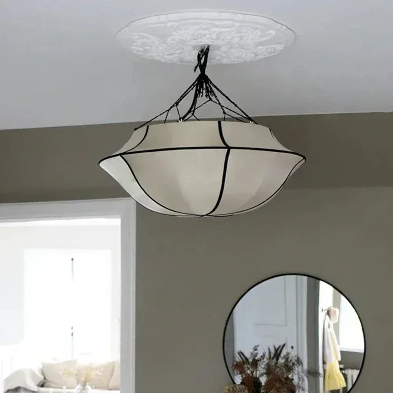 Elegant Nordic Cloth Chandelier – Perfect Pendant Light for Living Rooms & Restaurants