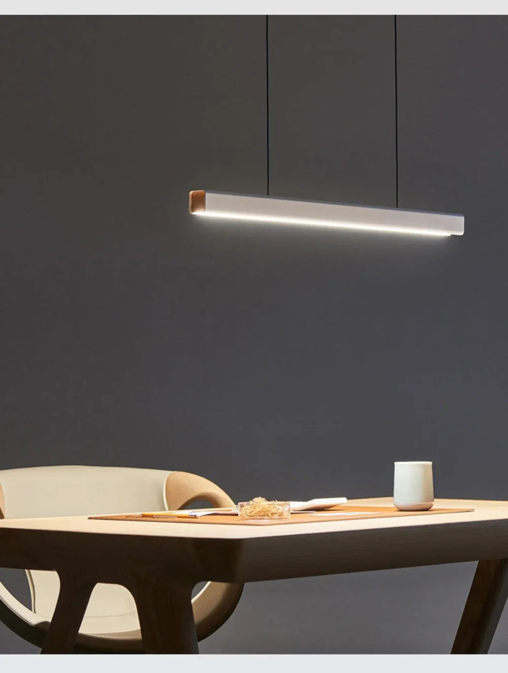 Long LED Chandelier for Home & Office