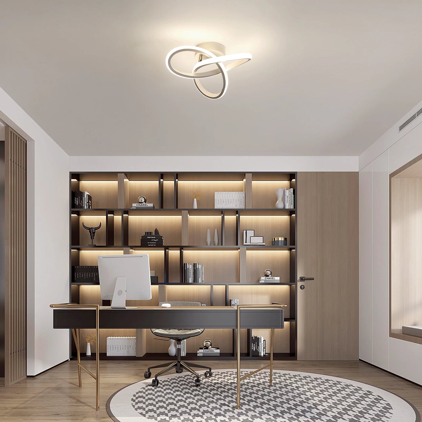 3 Color LED Chandelier for a Chic Modern Look