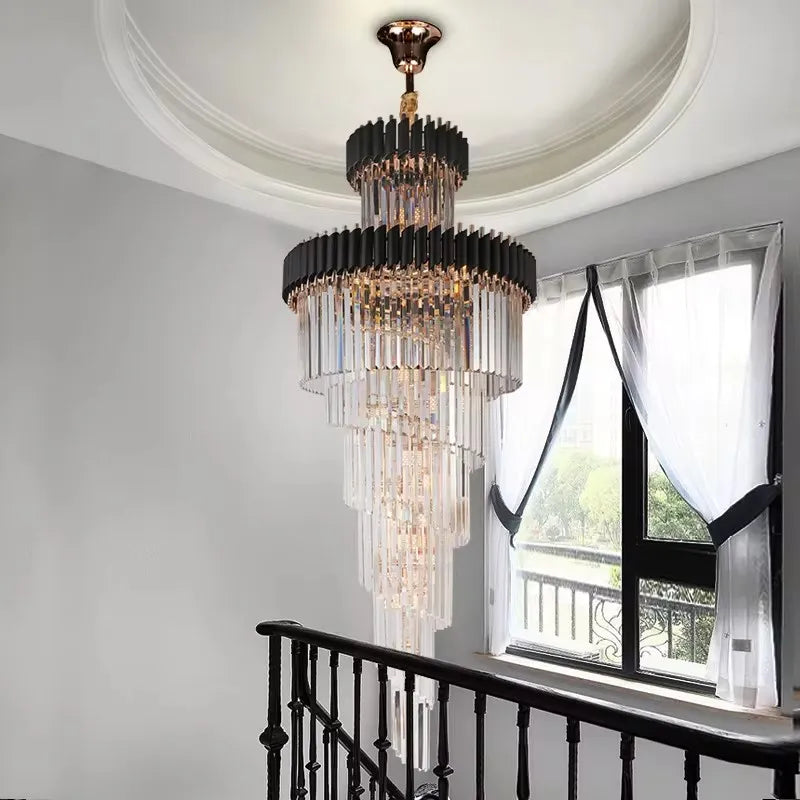 Luxury Lighting Best Crystal LED Chandelier for Hotels and Living Spaces