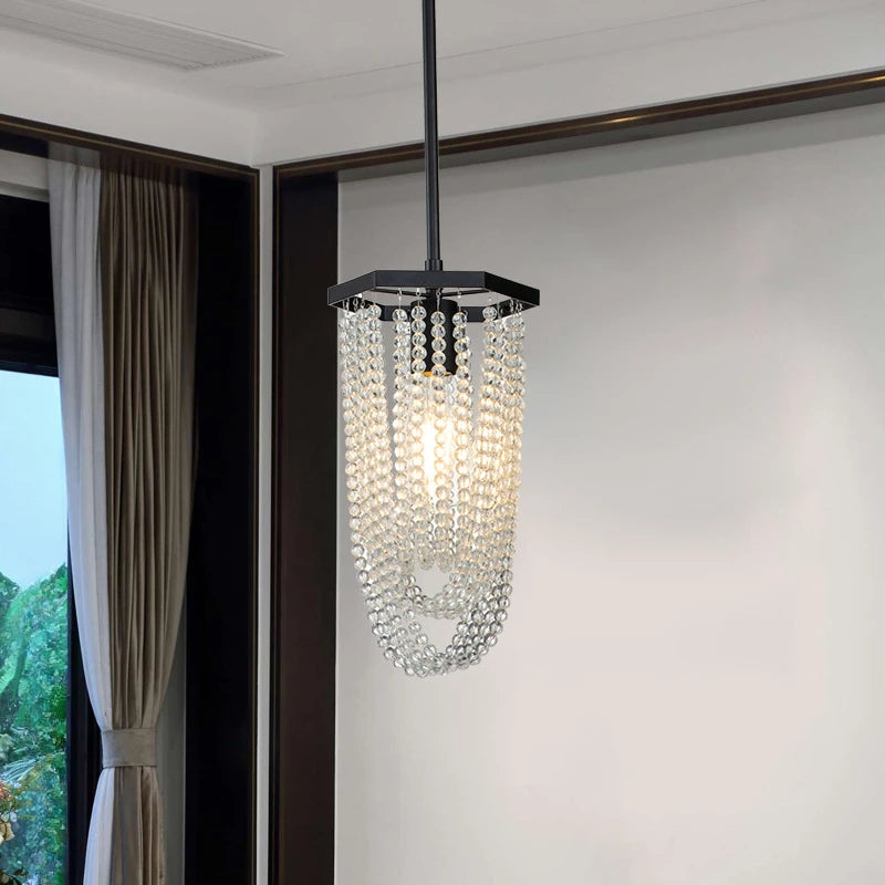 Mini Crystal Hallway Lamp Luxury in a Mini Package