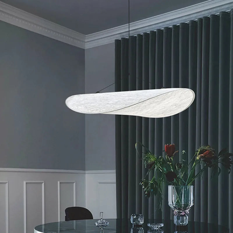 Tyvek Paper Pendant Chandelier Pendant Light for Dining & Living Rooms