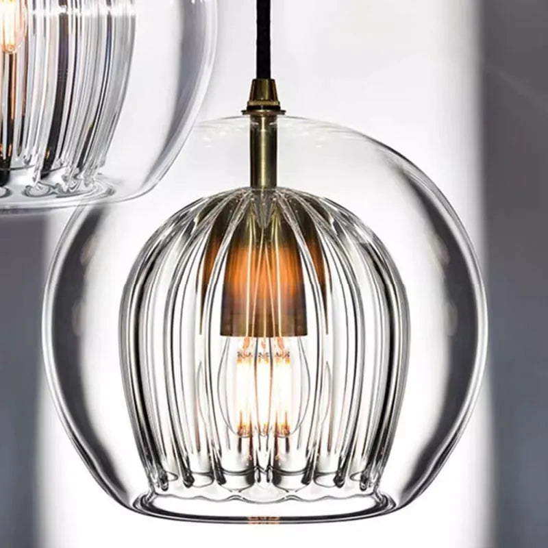 Sleek & Modern Glass Pendant Light for Any Room