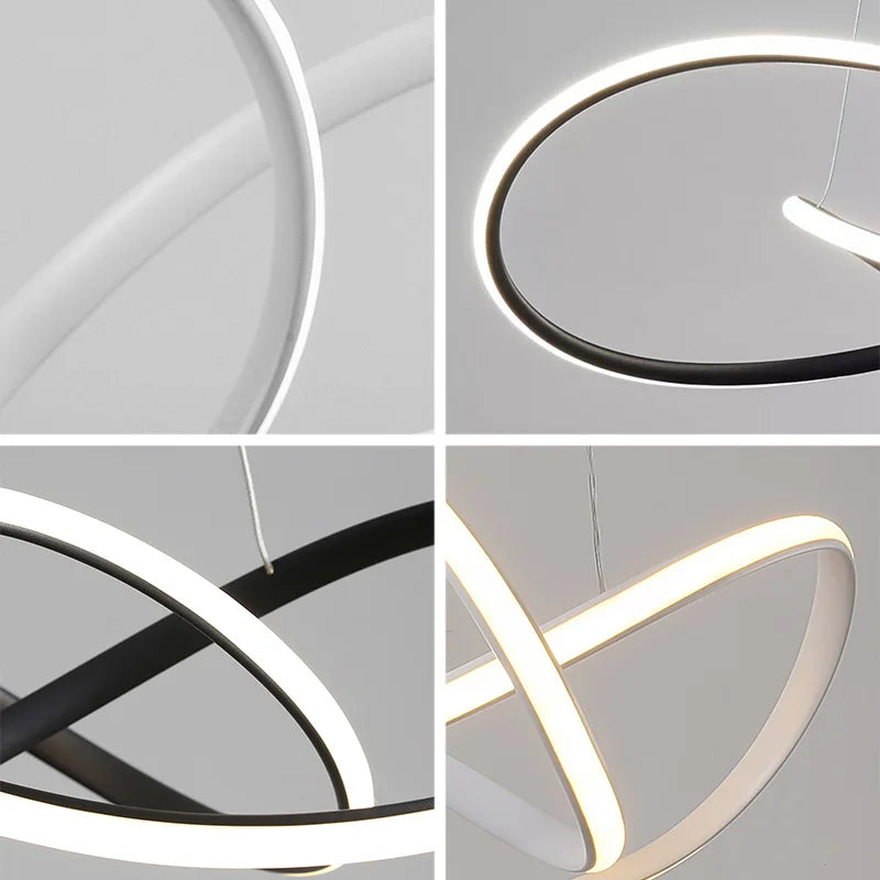 Stunning Nordic LED Chandelier for Dining Rooms & Offices