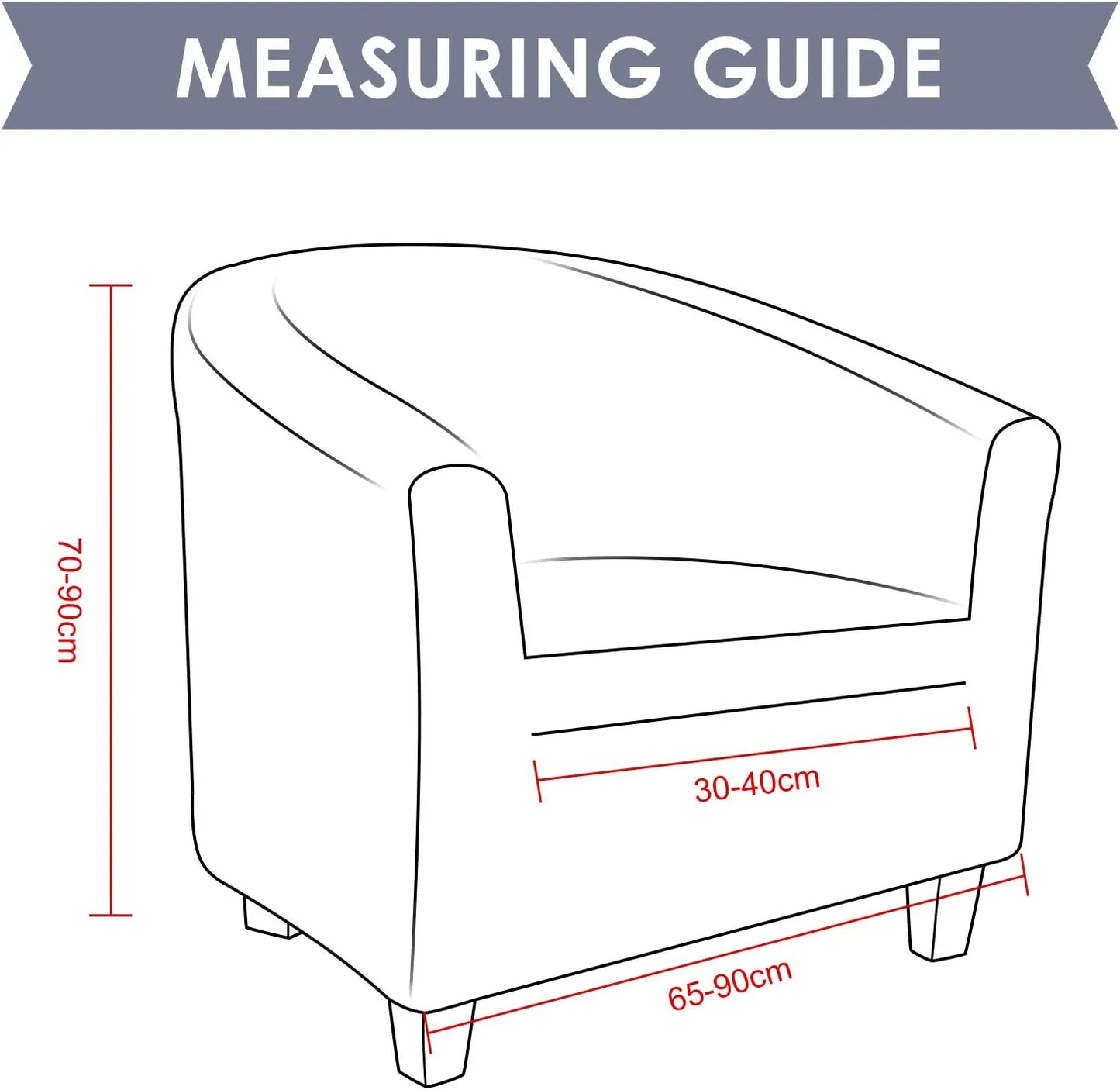 Club / Tub Chair Magic Covers