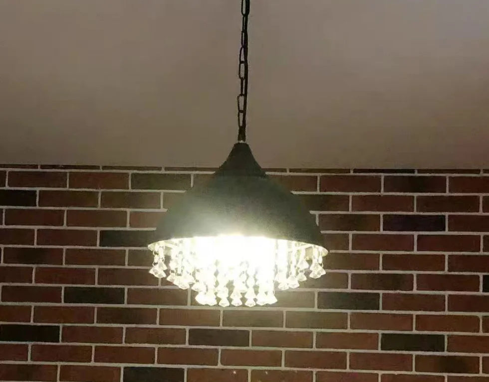 Rustic Vintage Pendant Lamp for Coffee Bars & Dining Spaces
