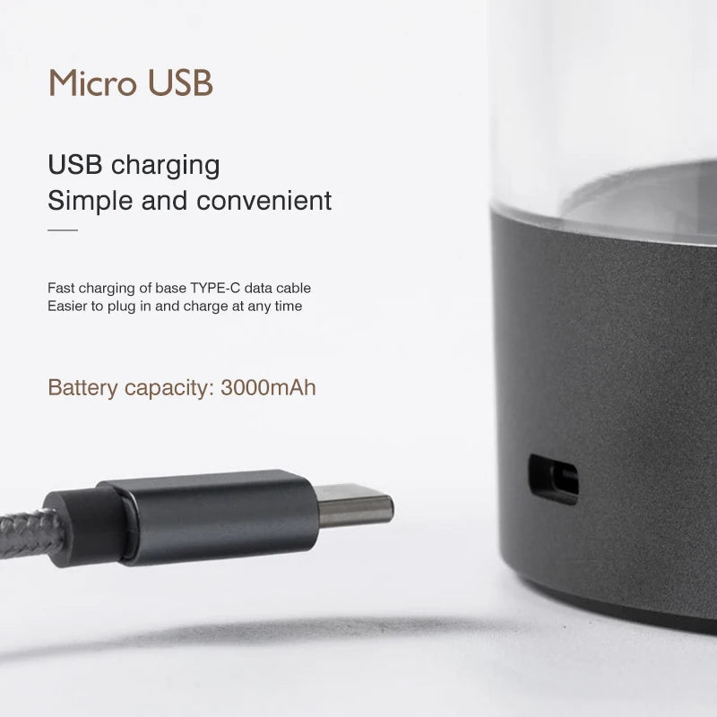 Rechargeable Minimalist Cordless Desk Lamp for Office, Bedroom, and Living Room