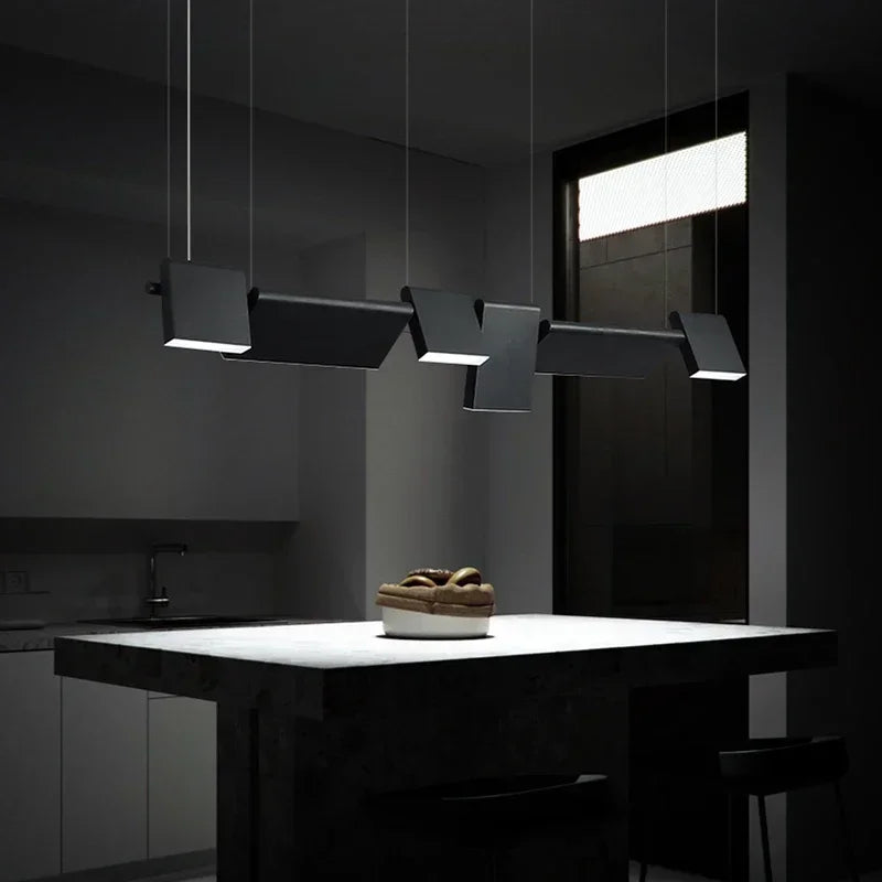 Bold, Bright & Rotatable LED Chandelier for Living & Reception Spaces