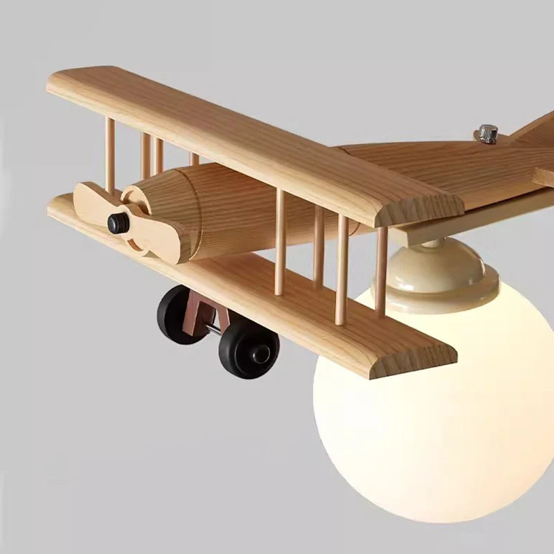 Airplane Ceiling Light for Children's Bedrooms