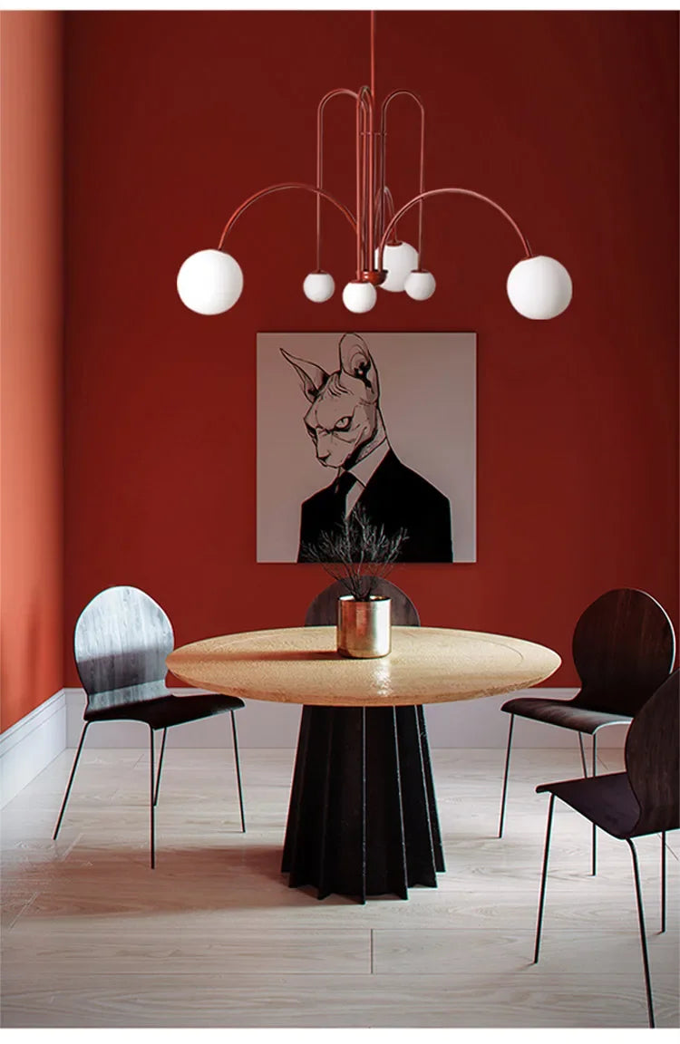 Unique Nordic Art Chandelier Perfect Blend of Form & Function