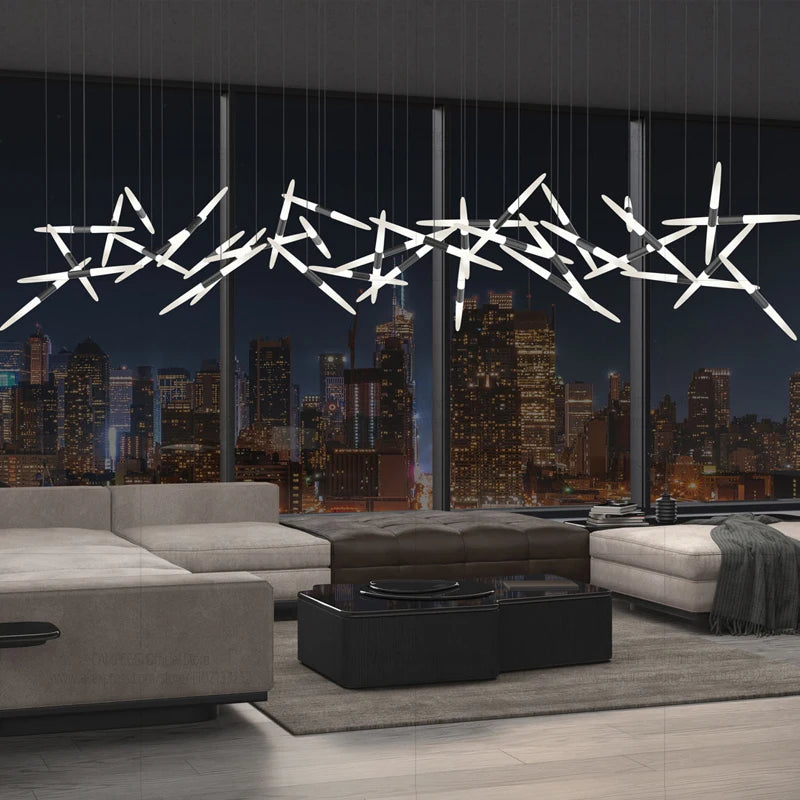 Luxury Duplex & Loft Chandelier for Restaurants & Living Rooms
