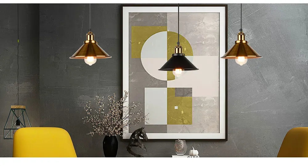 Stylish Vintage Pendant Lamp Transform Your Dining Room with Vintage Charm