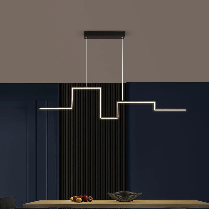 Bold & Beautiful Geometric Chandelier for Kitchens, Bars, and Offices
