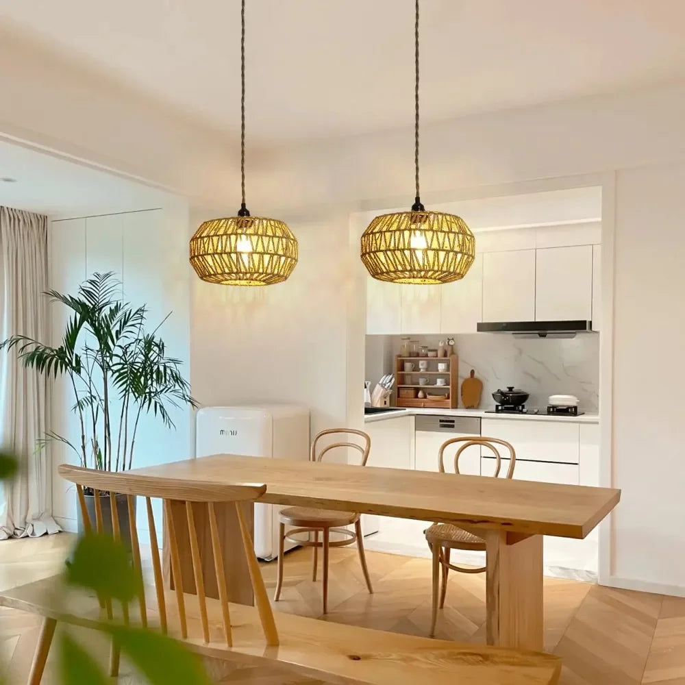 Wooden Lantern Chandelier Retro Ceiling Light for Your Home