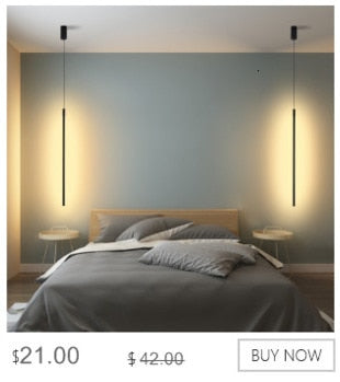 Modern Minimalist LED Ceiling Chandelier for Living Room, Bedroom, or Dining Room