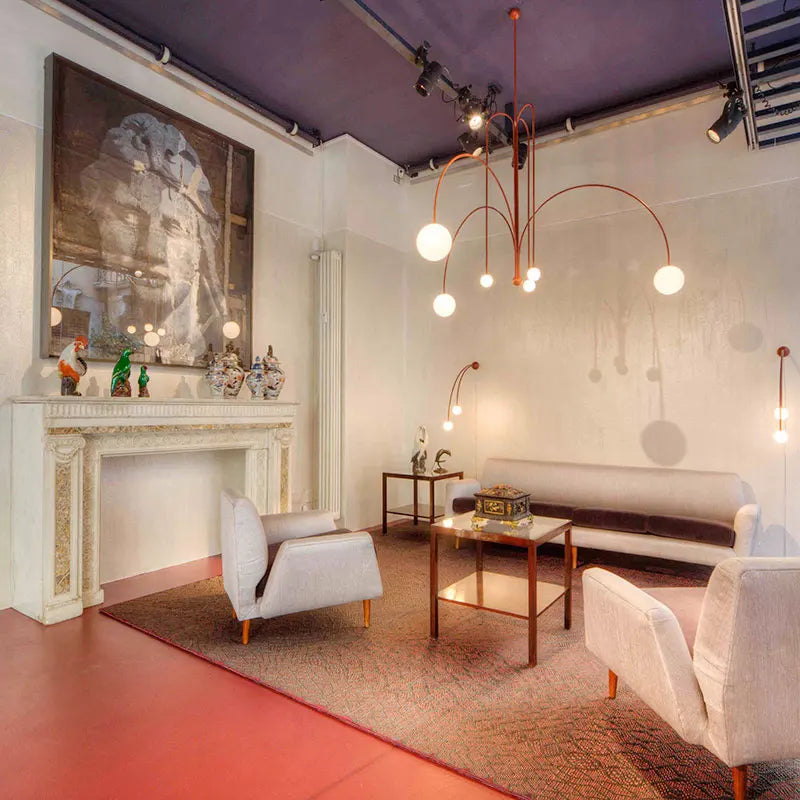 Trendy LED Chandelier Perfect for Bedrooms, Boutiques & Modern Spaces