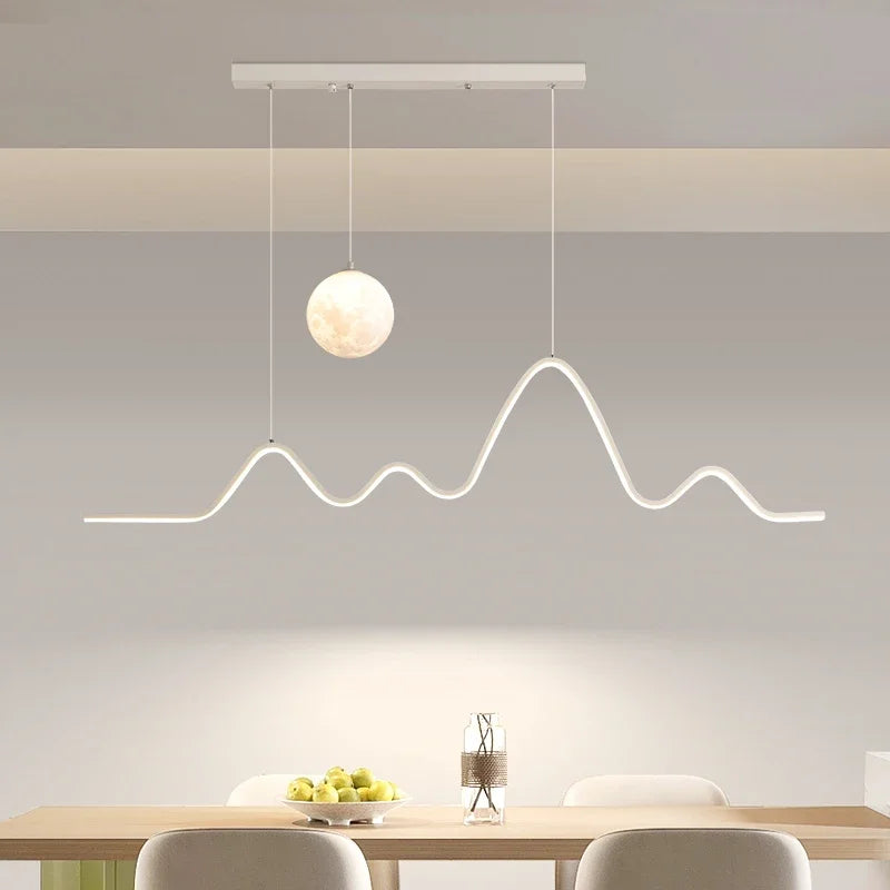Moonlight Pendant Lights Minimalist Lighting for Modern Interiors