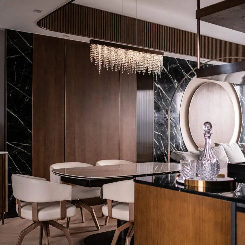 Luxury Golden Sharp Chandeliers for Your Home