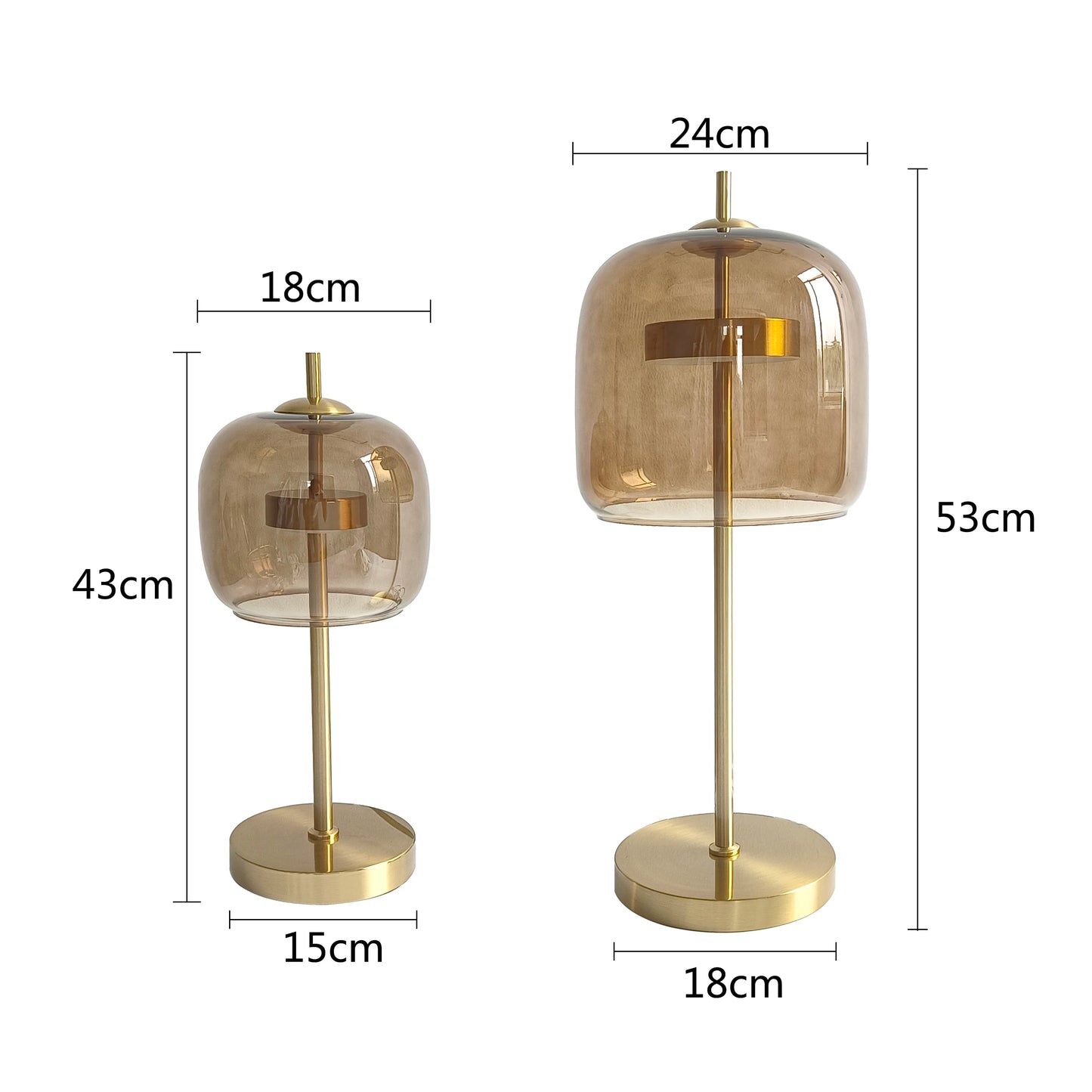 Luxury Modern LED Desk Lamps for Home Decor