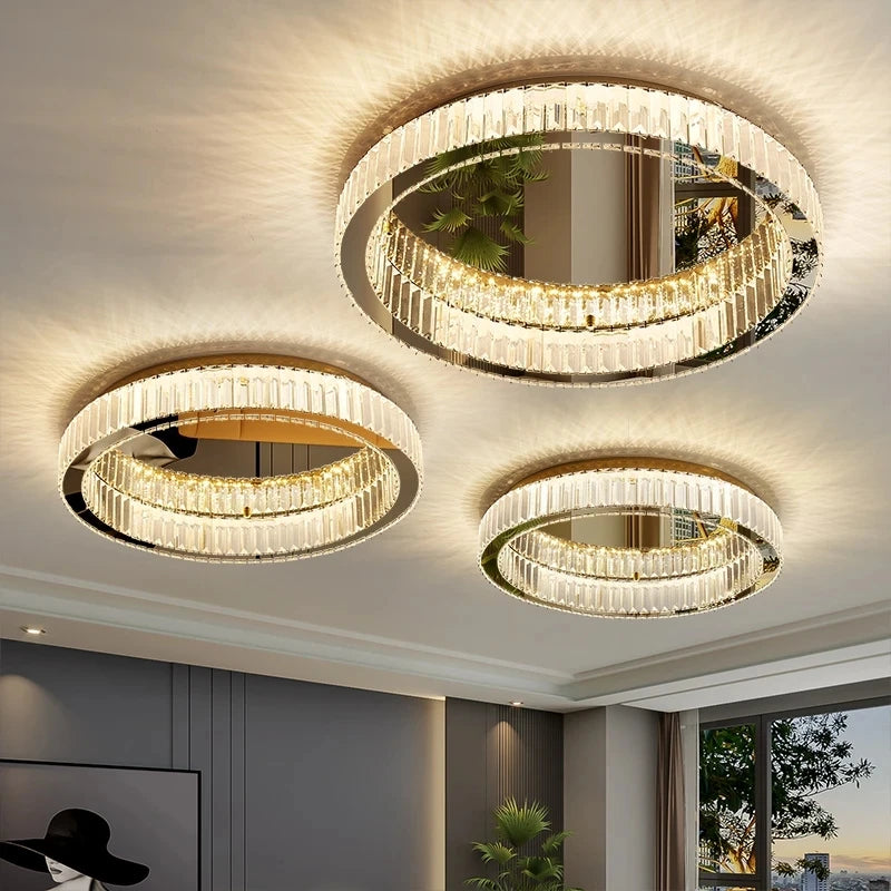 Gold Crystal Chandelier for Stunning Interiors
