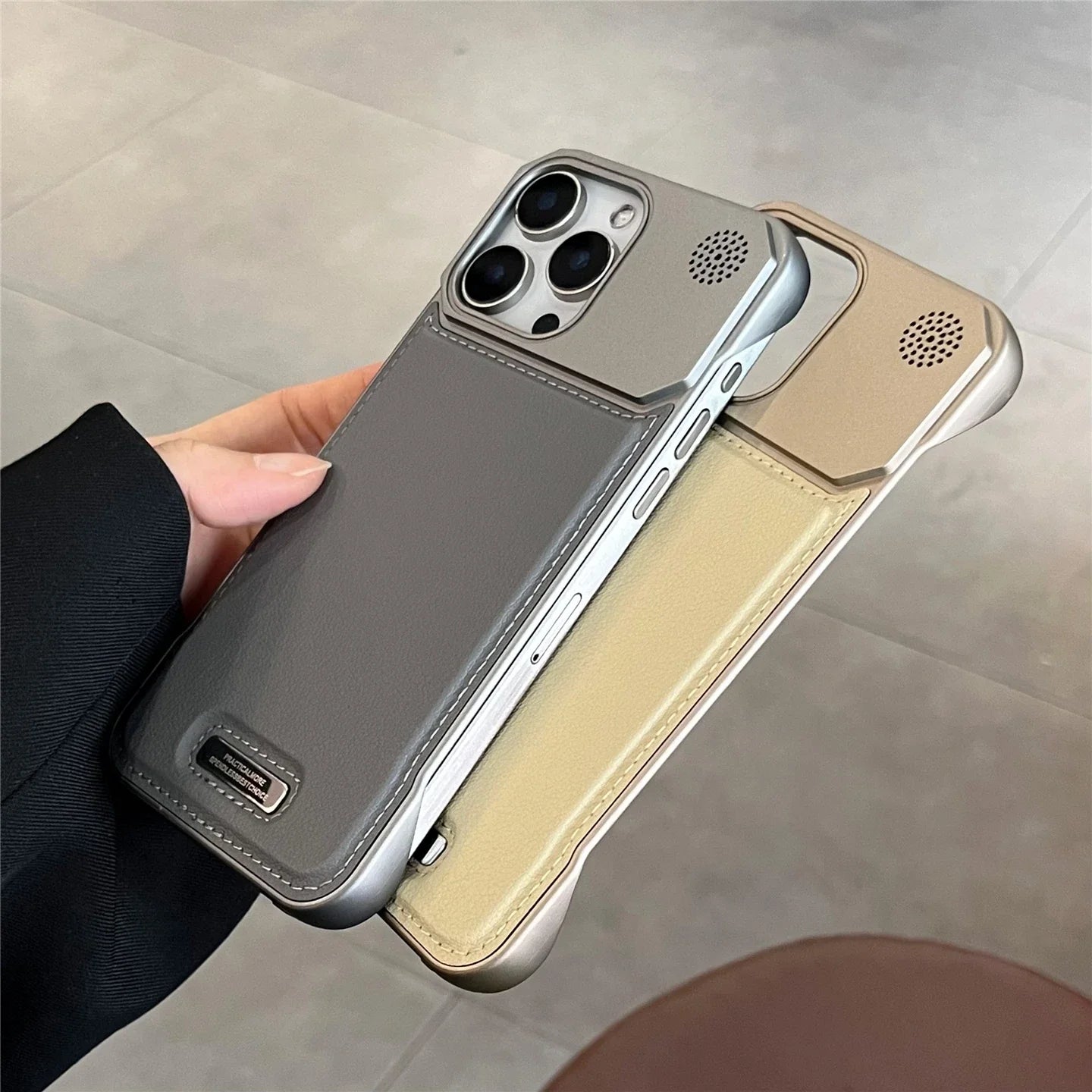 MagSafe Aromatherapy Leather Case – Business-Style Magnetic Armor Cover for iPhone 17/16/15/14/13/12/11 Pro Max