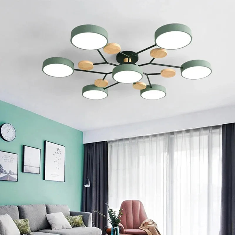 IRALAN Macaron Pendant Lamp for Kitchen & Office Décor