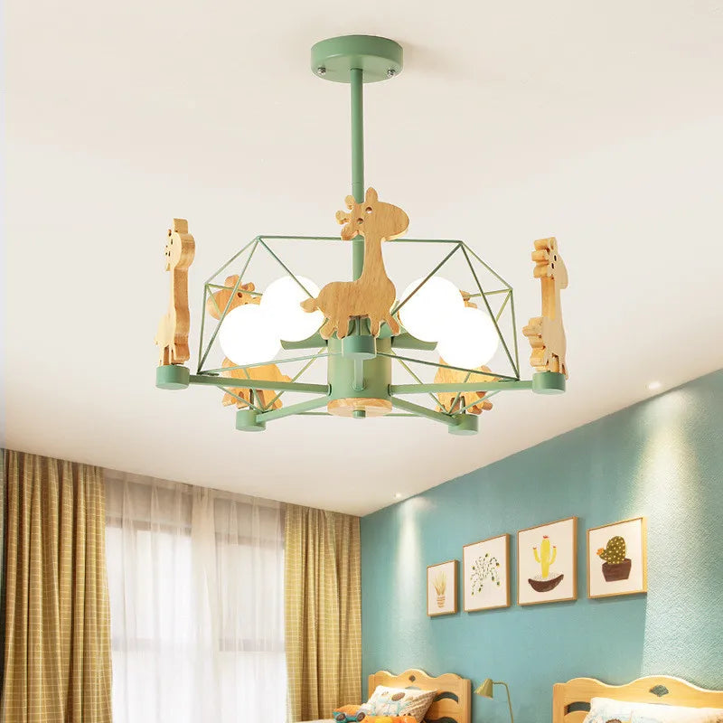 Whimsical Deer Pendant Light for Kids' Bedrooms