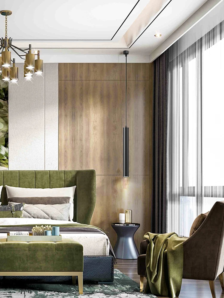 Sleek Hanging Tube Chandelier Perfect Home Décor Upgrade