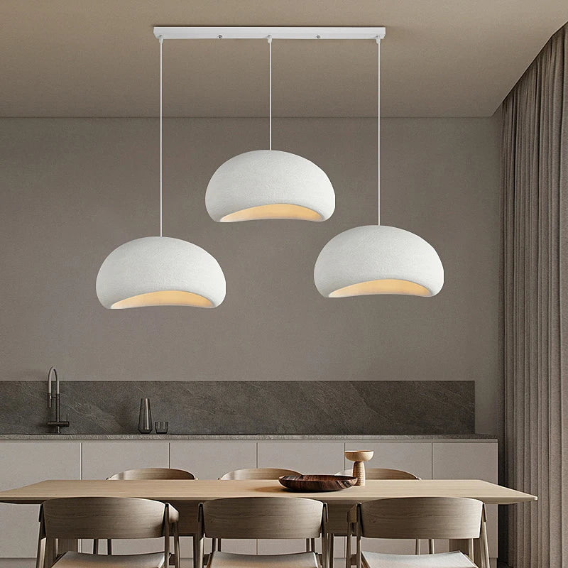Unique Wabi-Sabi Chandelier for a Zen Atmosphere