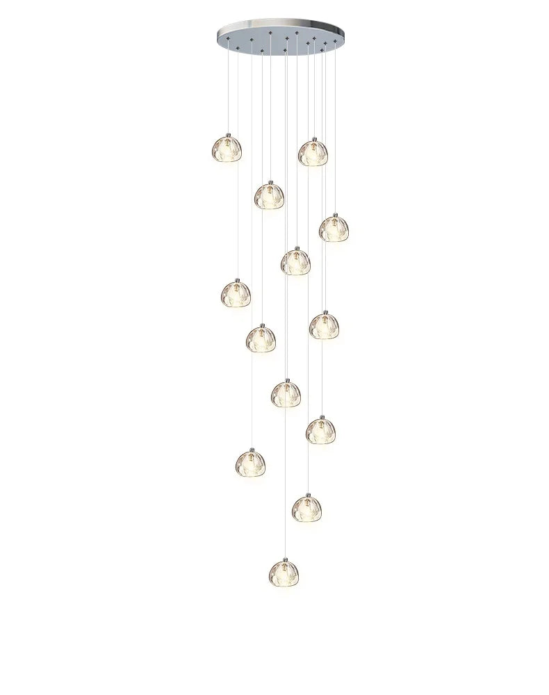SPIRAL LED PENDANT CHANDELIER FOR YOUR SPACE GIVE A TOUCH OF ELEGANCE