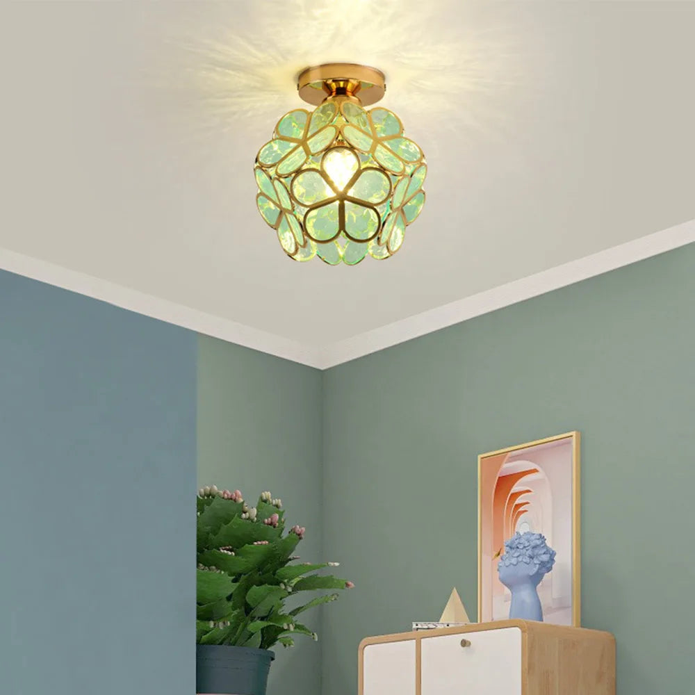 Acrylic Petal Ceiling Lamp Stylish Nordic Lighting for living room and interior decor