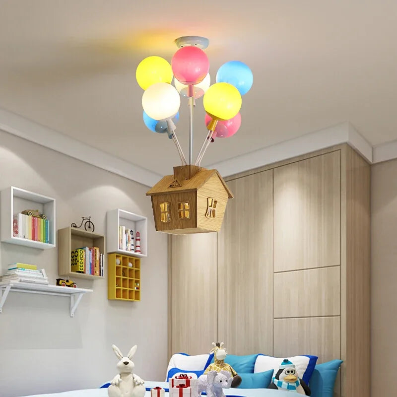 Floating Balloon Lamp for Nurseries & Kids’ Bedrooms