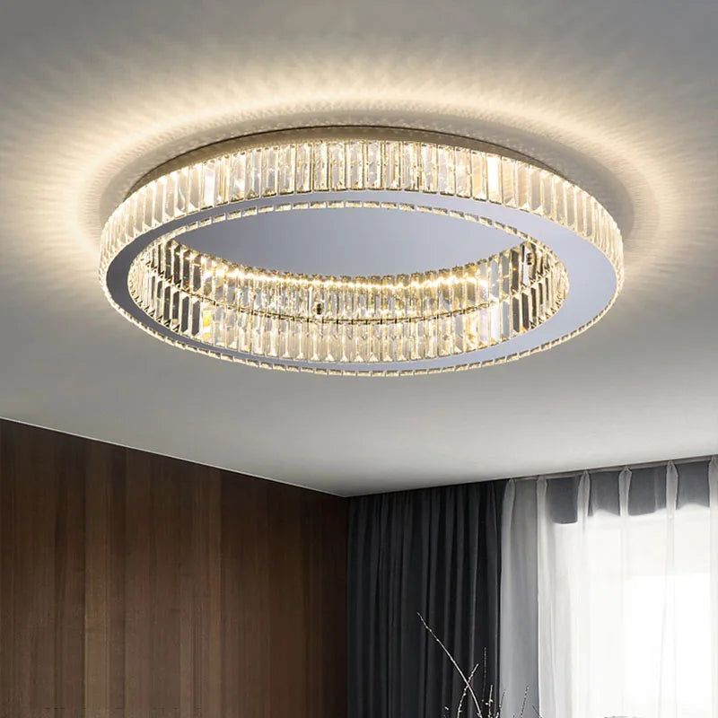 Gold Crystal Chandelier for Stunning Interiors