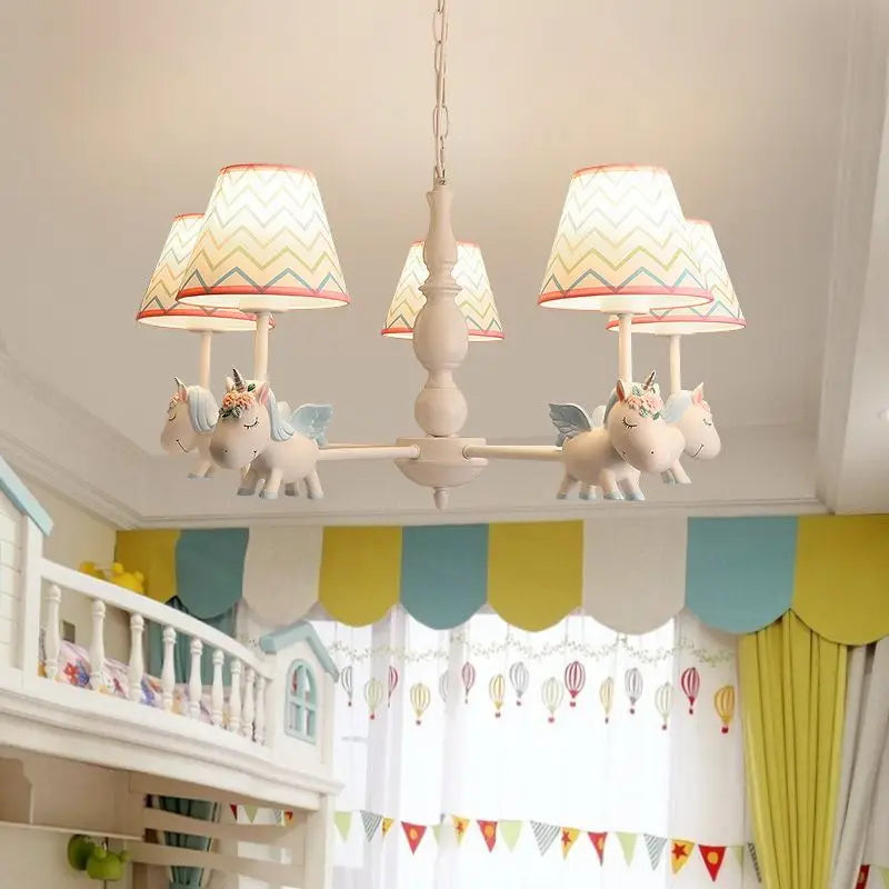 Magical Soft Fabric Chandelier for Girls’ & Boys’ Rooms