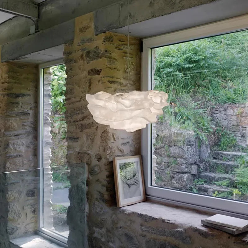 Stylish Silver Cloud Pendant Chandelier Perfect Lighting Solution for All Your Décor Needs