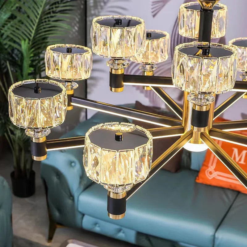 Viral Luxury Crystal Chandelier Perfect Blend of Style & Sophistication