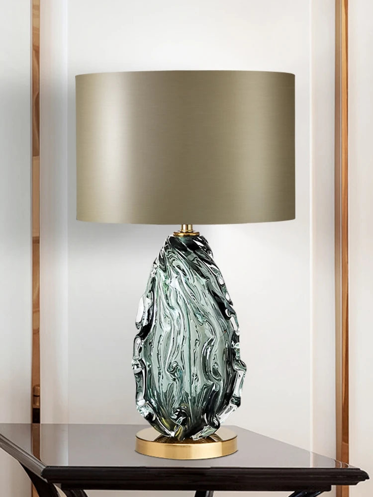Modern Luxury Crystal Glow LED Table Lamp for Living Room, Bedroom, Hall, Hotel