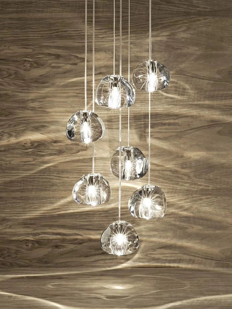 SPIRAL LED PENDANT CHANDELIER FOR YOUR SPACE GIVE A TOUCH OF ELEGANCE