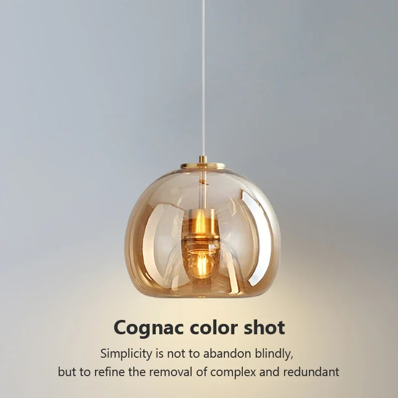 Chic Nordic Hanging Lamps Minimalist Light Fixtures for Modern Bedrooms