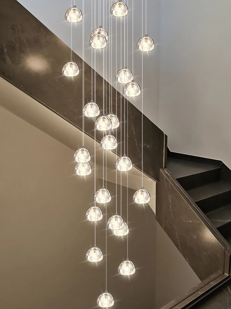 SPIRAL LED PENDANT CHANDELIER FOR YOUR SPACE GIVE A TOUCH OF ELEGANCE