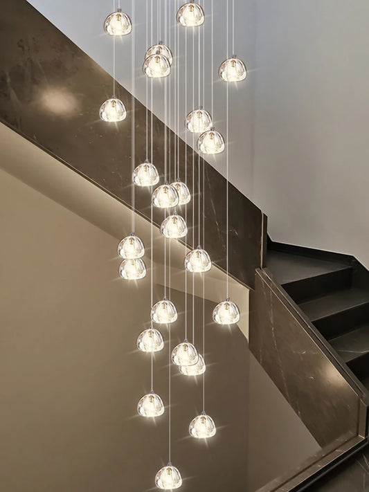 SPIRAL LED PENDANT CHANDELIER FOR YOUR SPACE GIVE A TOUCH OF ELEGANCE