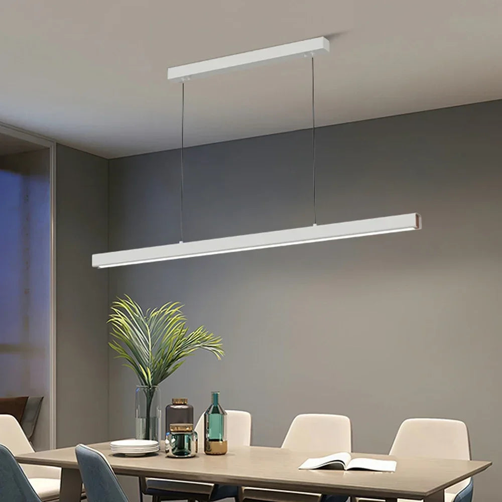 Long LED Chandelier for Home & Office